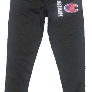 CHAMPION REVERSE WEAVE SCRIPT JOGGER PANTS / MEN’S - BLACK (M)